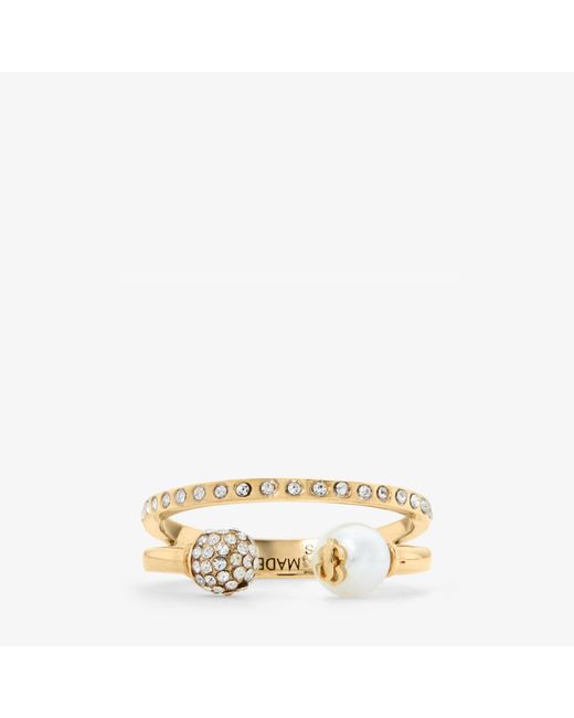 Jimmy Choo Metallic Double Ring