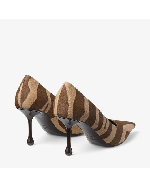 Jimmy Choo Brown Ixia 80