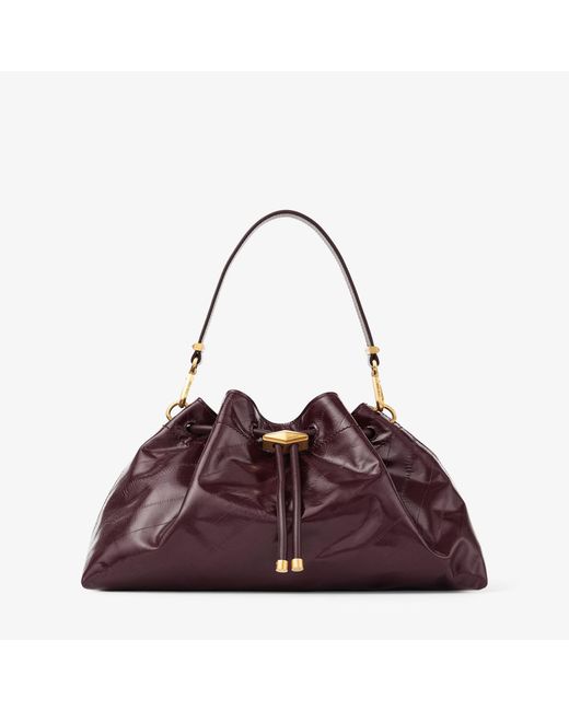 Jimmy Choo Purple Cinch Medium
