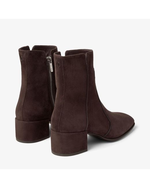 Jimmy Choo Brown Eliot Ankle Boot 45