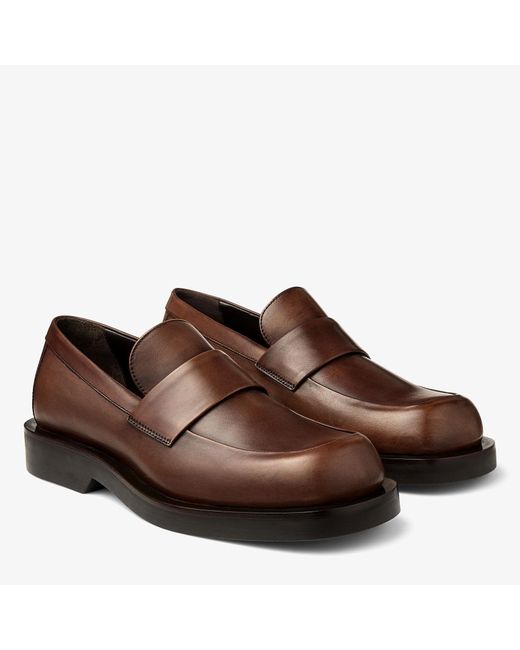 Jimmy Choo Buff Loafer in Brown für Herren