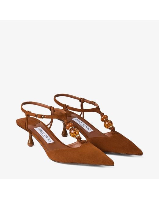 Jimmy Choo Brown Lauri 50