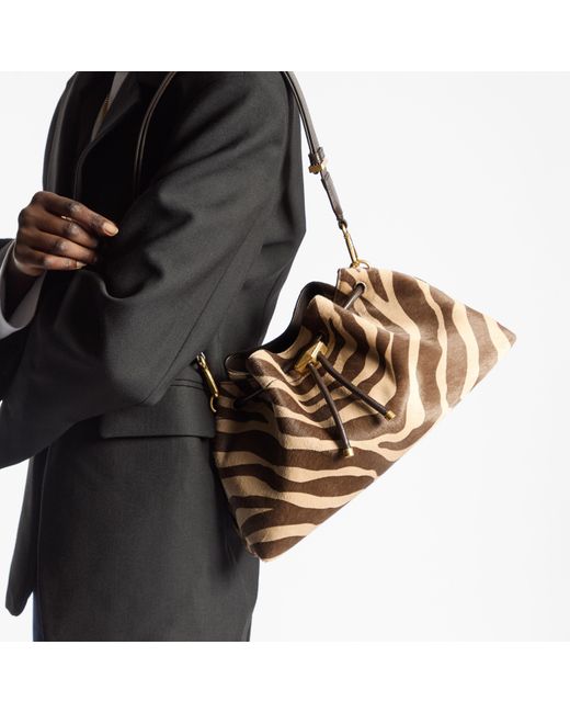 Jimmy Choo Brown Cinch Medium