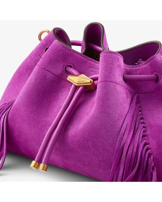 Jimmy Choo Purple Cinch Medium