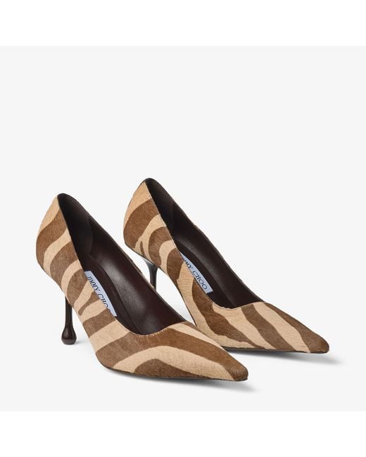 Jimmy Choo Brown Ixia 80