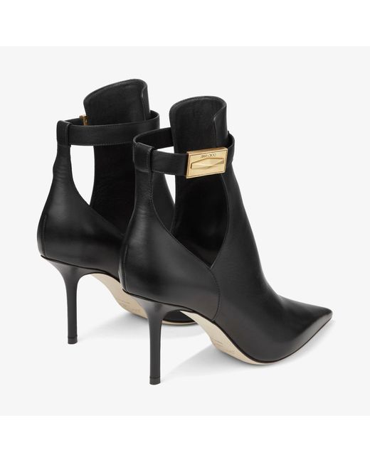 Jimmy Choo Black Nell ankle boot 85