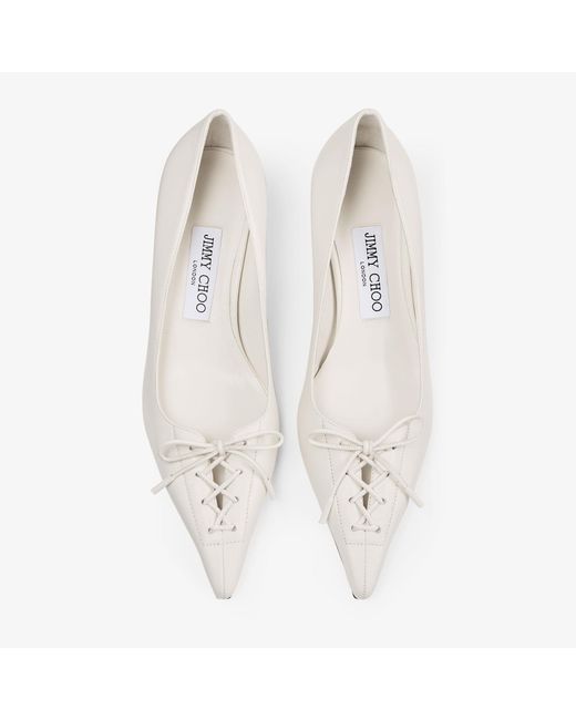 Jimmy Choo White Scarlett 50