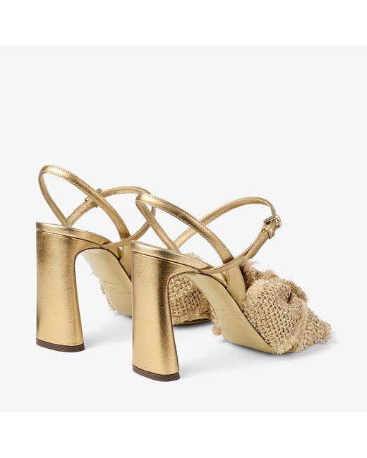 Jimmy Choo Metallic Annika 95