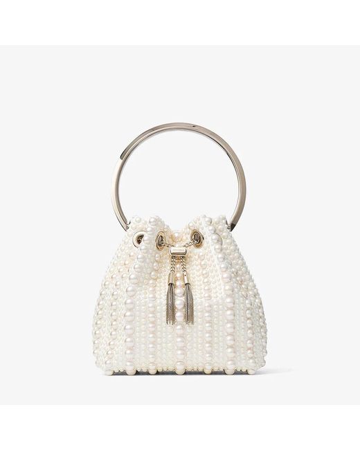 Jimmy Choo White Bon Bon