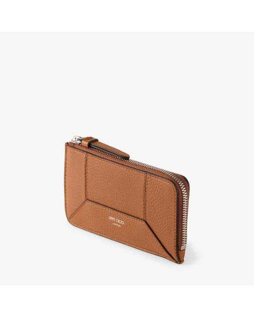 Jimmy Choo Brown Diamond Lise Zipped M for men