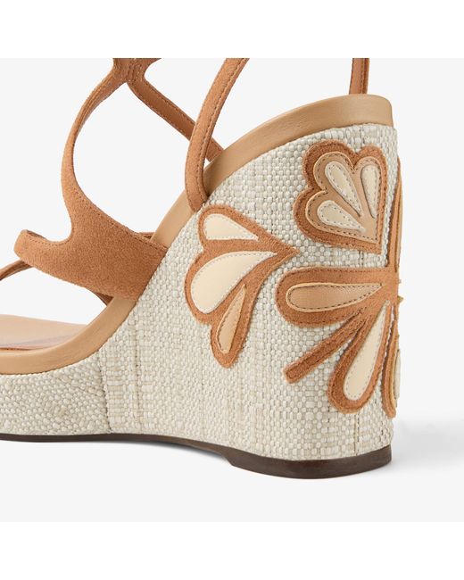 Jimmy Choo Metallic Ayla 110