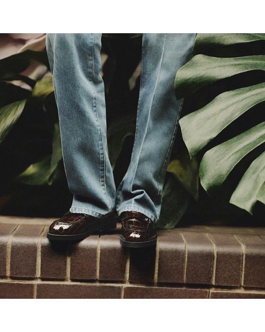 Jimmy Choo Brown Ivy Loafer