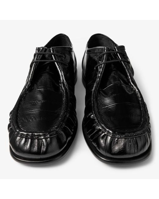 Jimmy Choo Black Ember Moccasin M for men