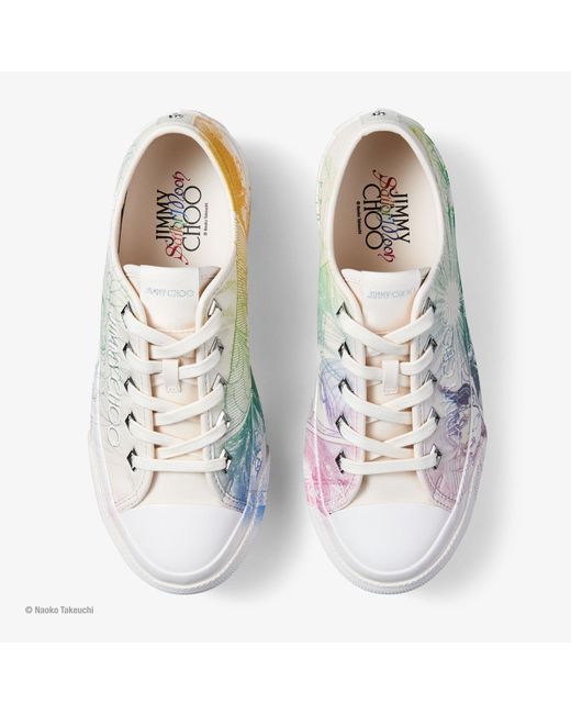 Jimmy Choo White Sailor Guardians Palma Maxi F