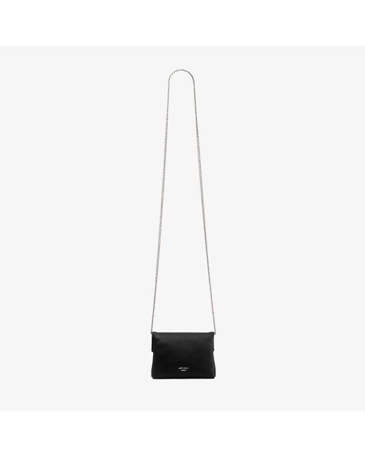 Jimmy Choo Red Soft Card Holder With Chain