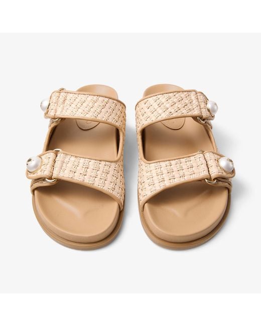 Fayence Sandal Jimmy Choo en coloris Natural