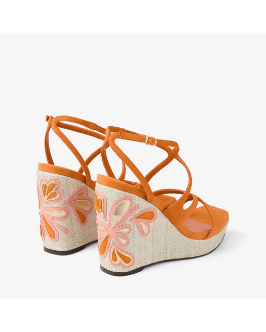 Jimmy Choo Brown Ayla 110