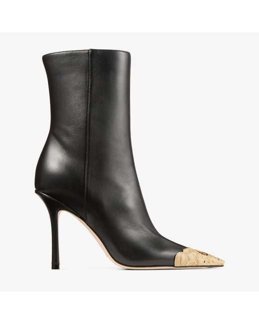 Jimmy Choo Black Faiz Ankle Boot 100
