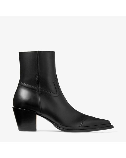 Jimmy Choo Black Cece Ankle Boot 60