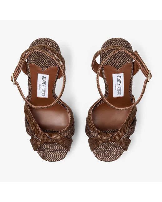 Jimmy Choo Brown Kove 120