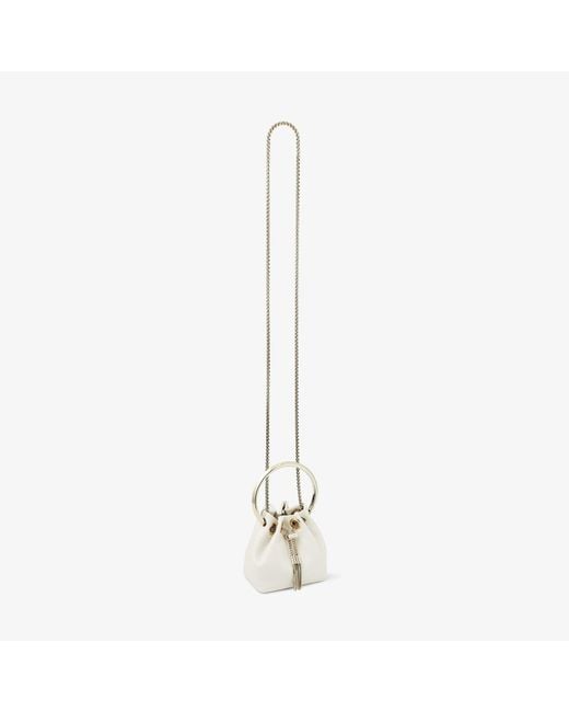 Jimmy Choo Metallic Micro Bon Bon