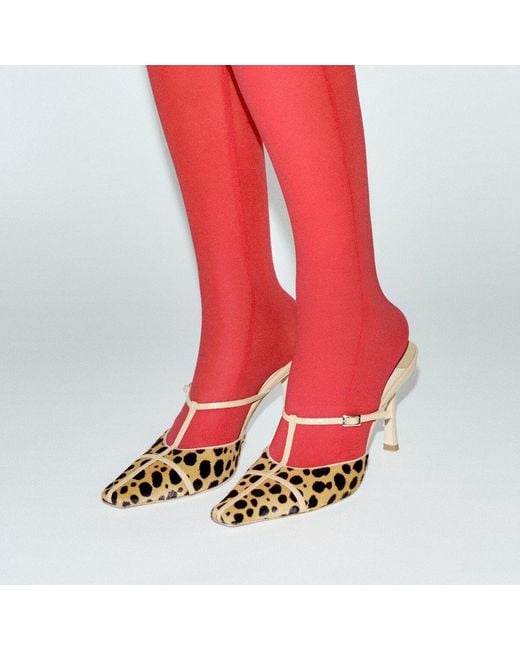 Jimmy Choo Brown Gloria Mule 85