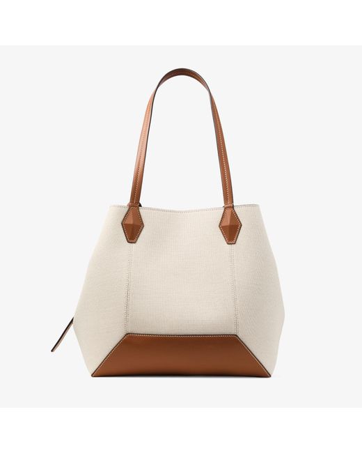 Jimmy Choo Natural Diamond Tote Medium