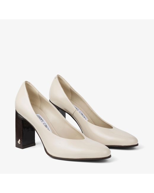 Jimmy Choo White Eyla 85