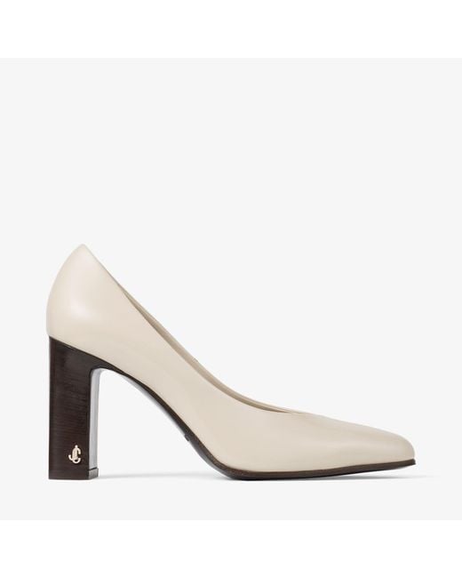 Jimmy Choo White Eyla 85