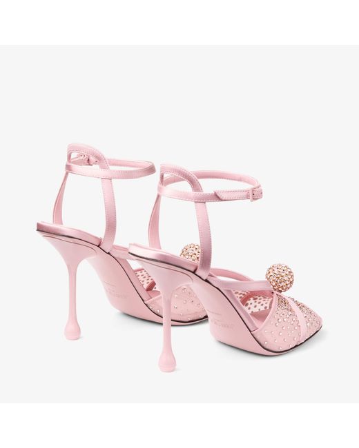 Jimmy Choo Pink Sarai Sandal 95