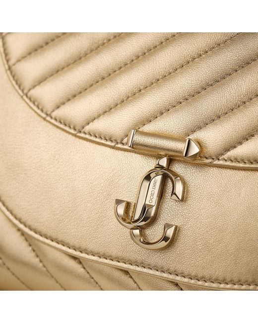 Jimmy Choo Metallic Curve Clutch