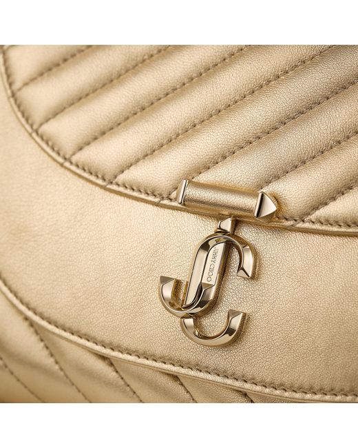 Jimmy Choo Metallic Curve Clutch