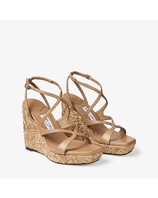 Jimmy Choo Metallic Ayla 110