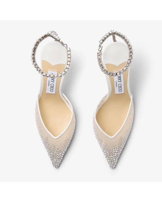 Jimmy Choo Metallic Saeda 85