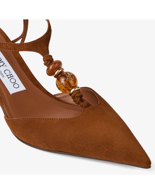 Jimmy Choo Brown Lauri 50