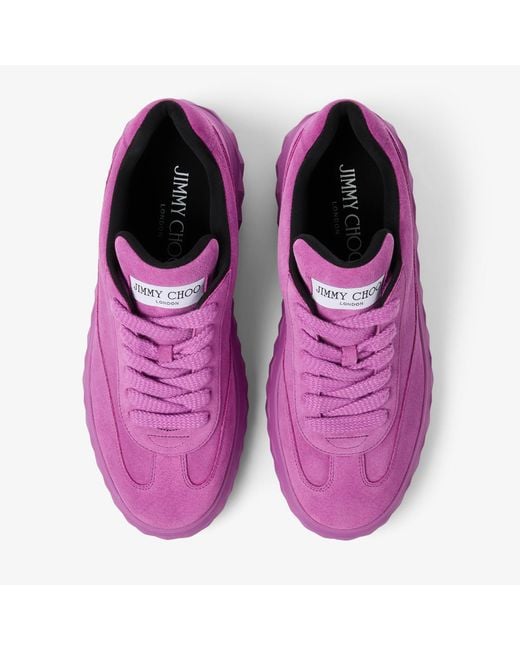 Jimmy Choo Purple Diamond Maxi Retro M for men