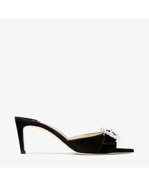 Jimmy Choo Black Caia Mule 65