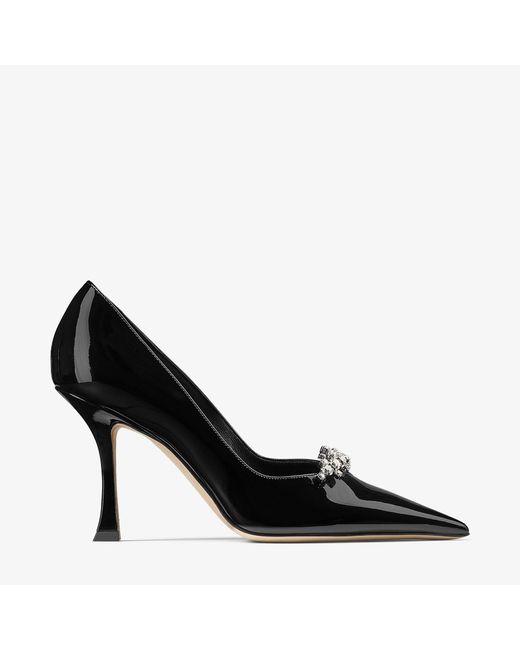 Jimmy Choo Black Belinda Pump 90