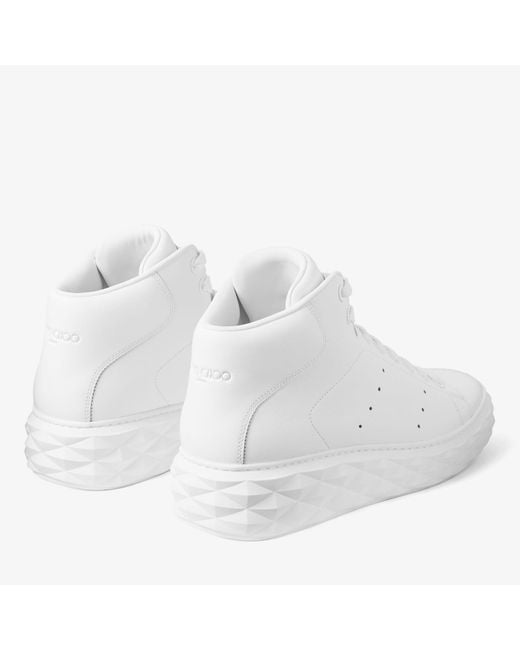 Jimmy Choo White Diamond Maxi High Top M for men