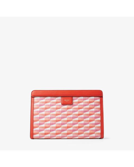 Jimmy Choo Red Avenue pouch