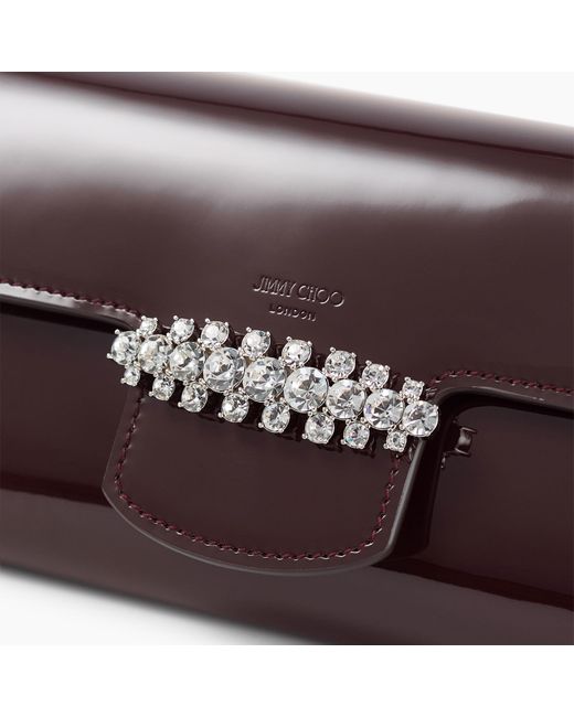 Jimmy Choo Pink Bing Wallet With Chain