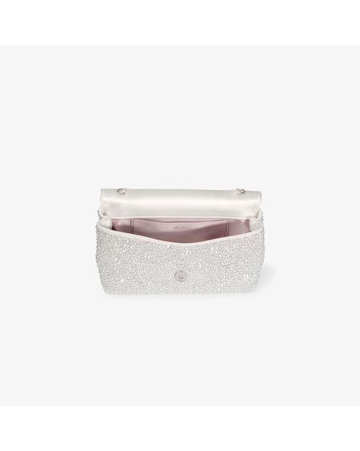 Jimmy Choo White Soft Bow Mini Bag