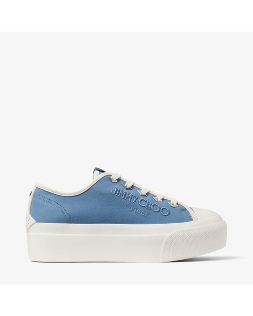 Jimmy Choo Palma Maxi Sneakers in Blue | Lyst UK