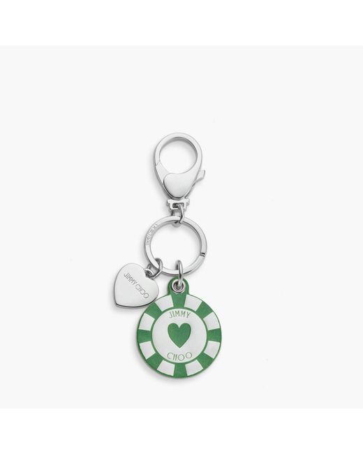 Jimmy Choo Green Casino Chip Charm