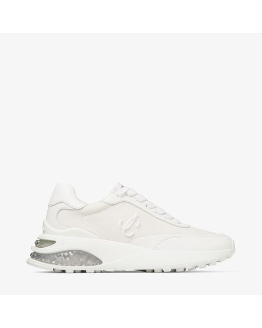 Jimmy Choo White Memphis Lace Up/f