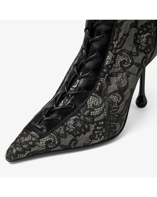 Jimmy Choo Black Scarlett Over The Knee 95