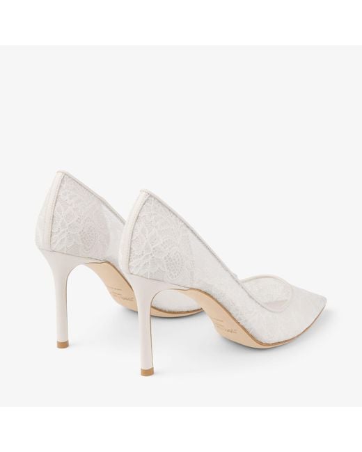 Jimmy Choo White Romy 85