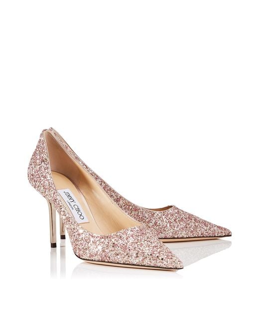 jimmychoo love85 ジミーチュウ JIMMY CHOO Love 85 leather-trimmed crystal-embellished mesh