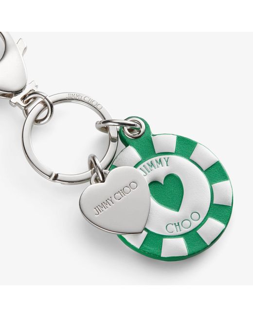Jimmy Choo Green Casino Chip Charm