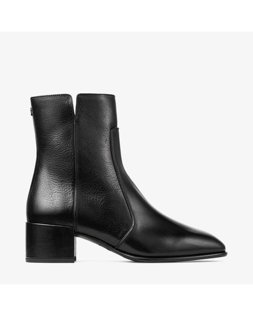 Jimmy Choo Black Eliot Ankle Boot 45